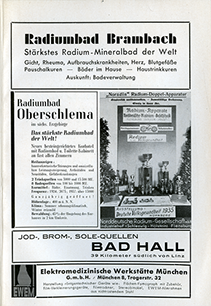 Anzeigen aus dem Reichsmedizinalkalender 1937